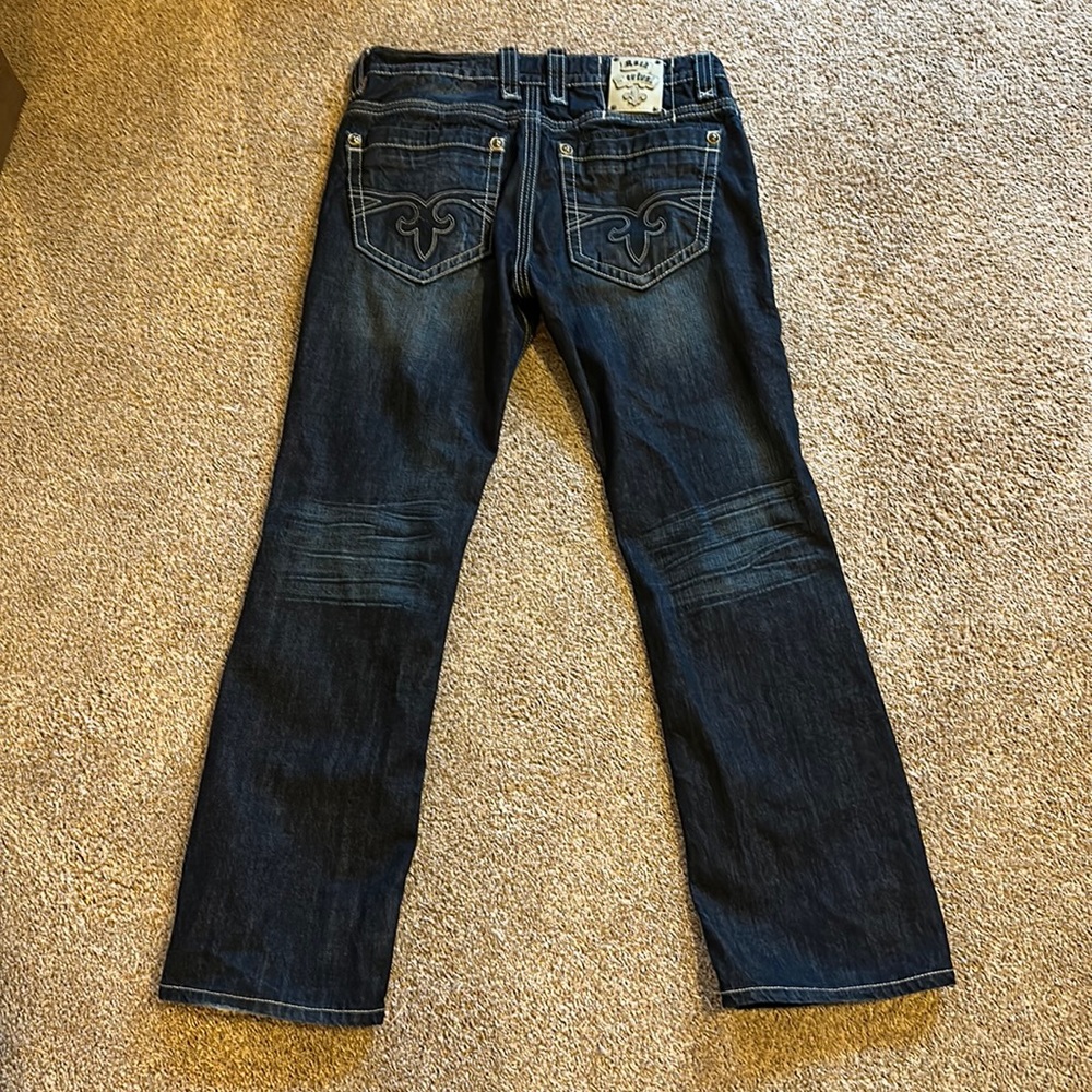 Rock Revival Jeans, Size 34, Dark rinse